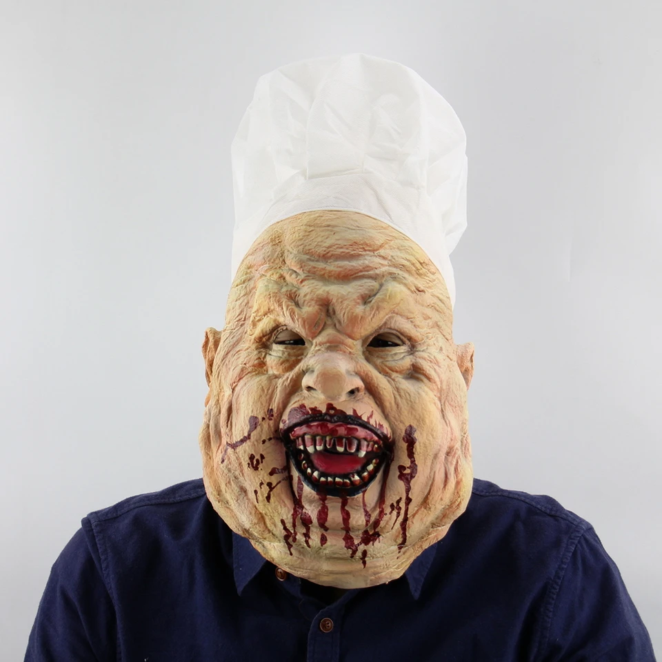 2019 цельнокроеное платье Клоун Маска для карнавала вечерние маска к Хэллоуину