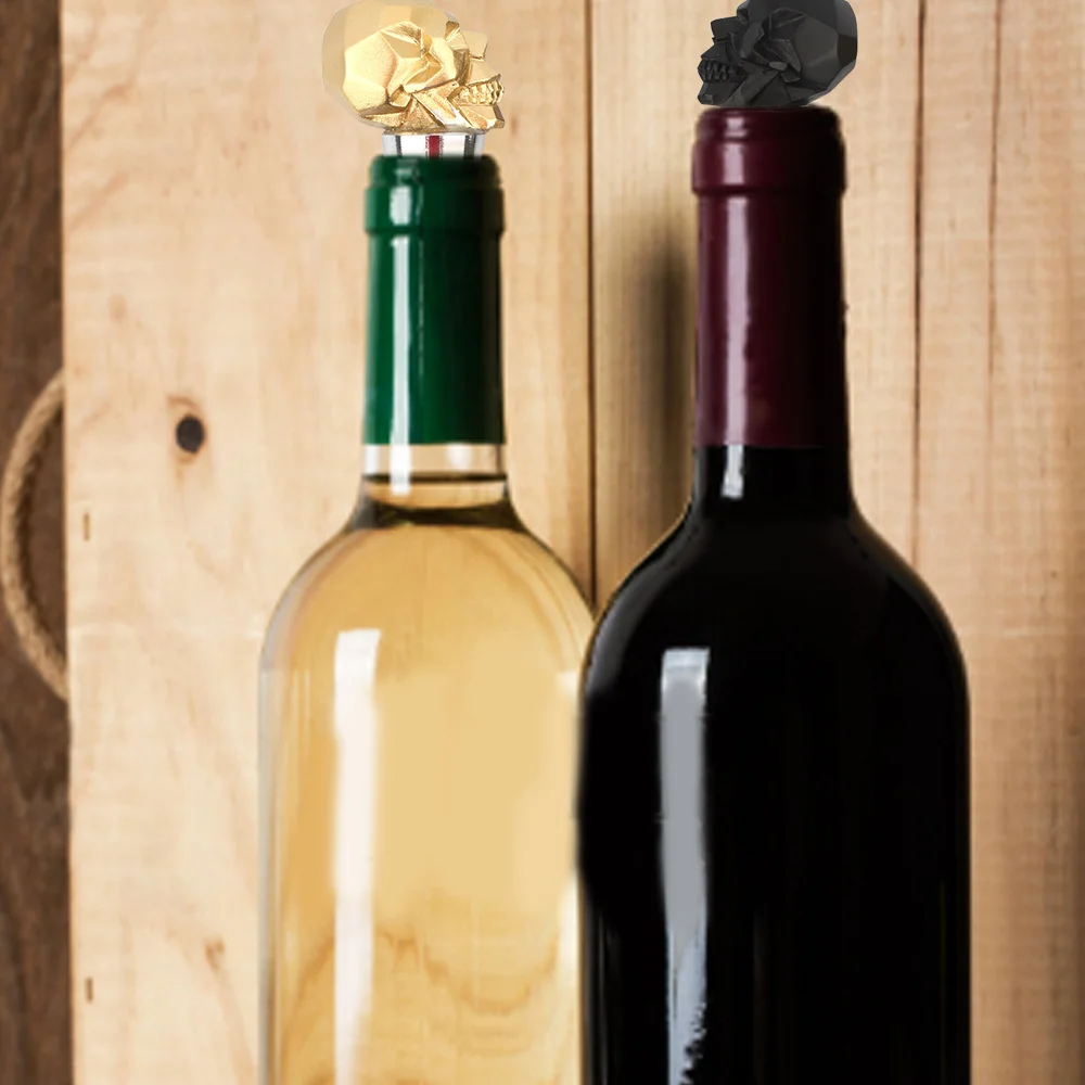 Нержавеющая сталь череп бутылка фиксаторы уход за кожей лица многоразовая