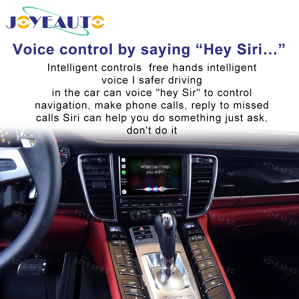 Joyeauto Wifi Wireless Apple CarPlay for Porsche Cayenne Macan 911 PCM3.1 Car play Adapter Android Auto Mirroring For Panamera