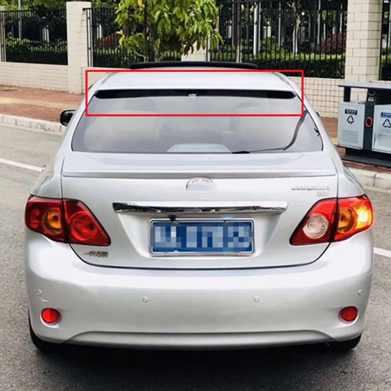 Спойлер на крышу для Toyota Corolla 2006 08 09 10 11 12 13 из АБС пластика|Спойлеры и крылья| |