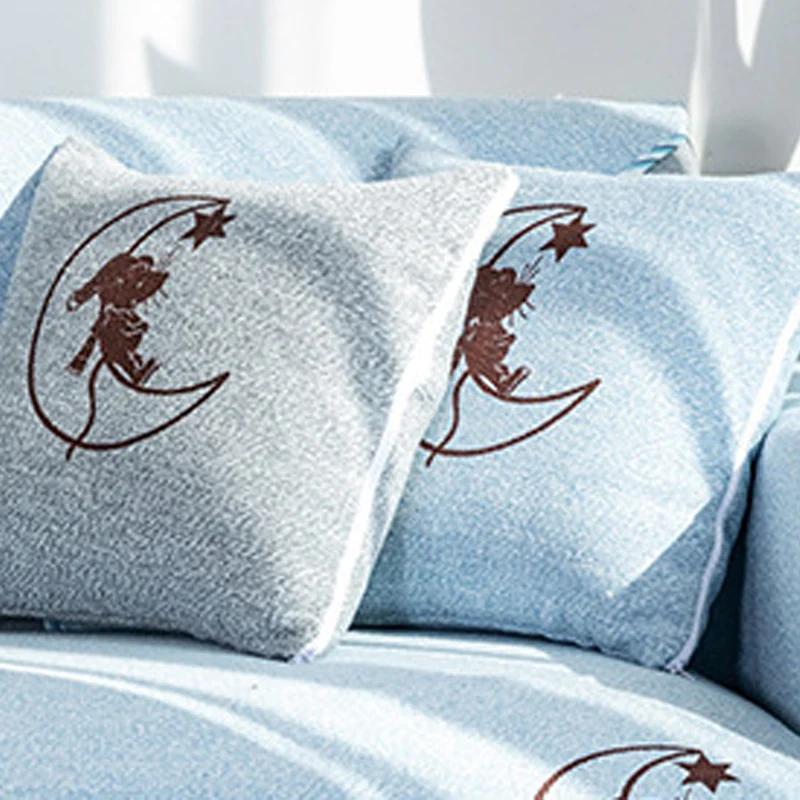 

Modern Home Decor Sofa Cover Cotton Linen Fabric Non-slip Case for Sofa Pure Color Sofa Towel for Living Room Couch Seater Cover