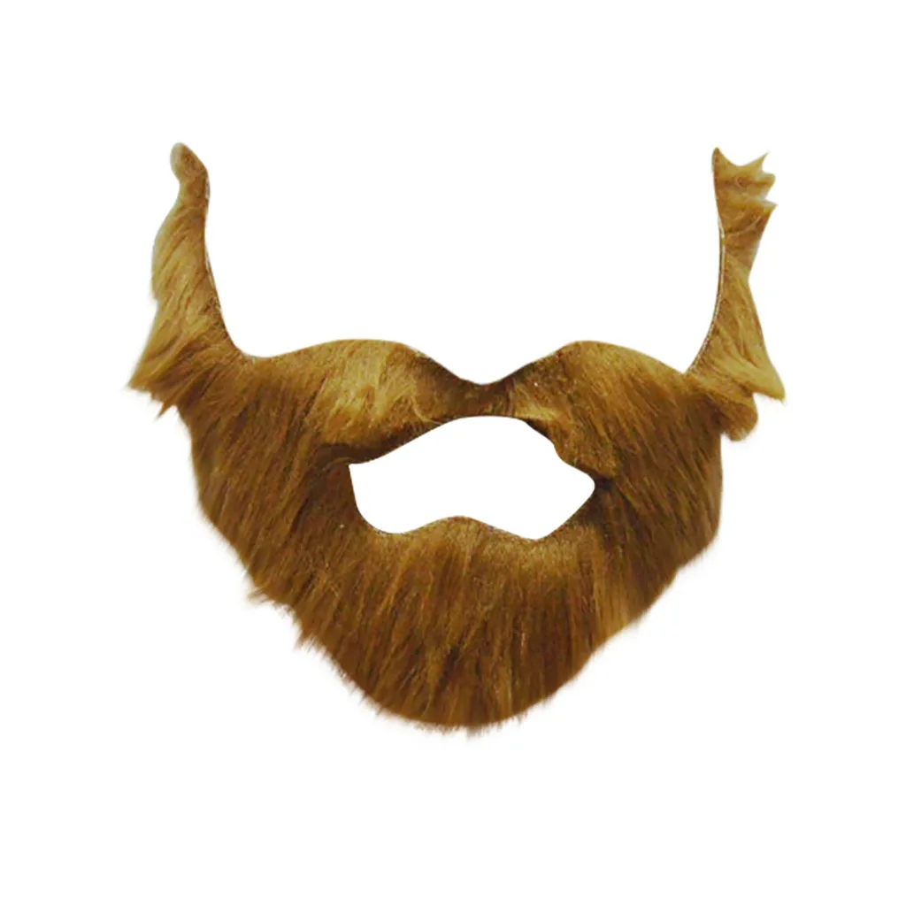 Забавный костюм вечерние мужские волосы на Хэллоуин Борода Для Лица Игра усы