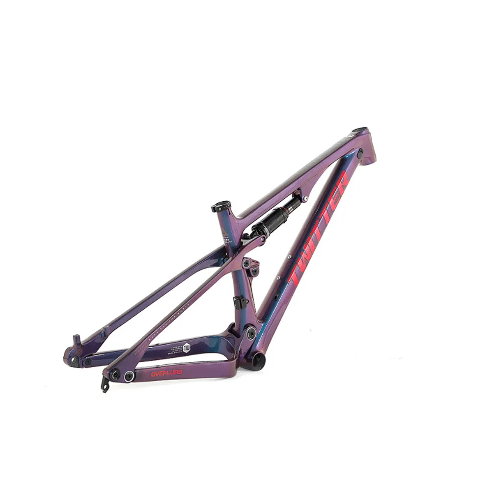 Mtb полная подвесная карбоновая рама XC Fat Bike 12*148 мм задний амортизатор 190*50 шины 27 5*3