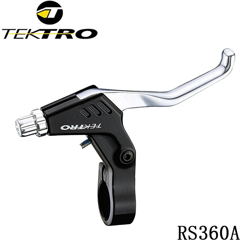 

TEKTRO RS360A Mountain bike brake lever Melt Forged aluminuml ever For use with linear pull & disc brakes 2 finger lever blade