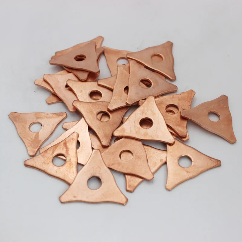 

5pcs triangle spot welding studs pads spotter welder machine consumables for car body repair