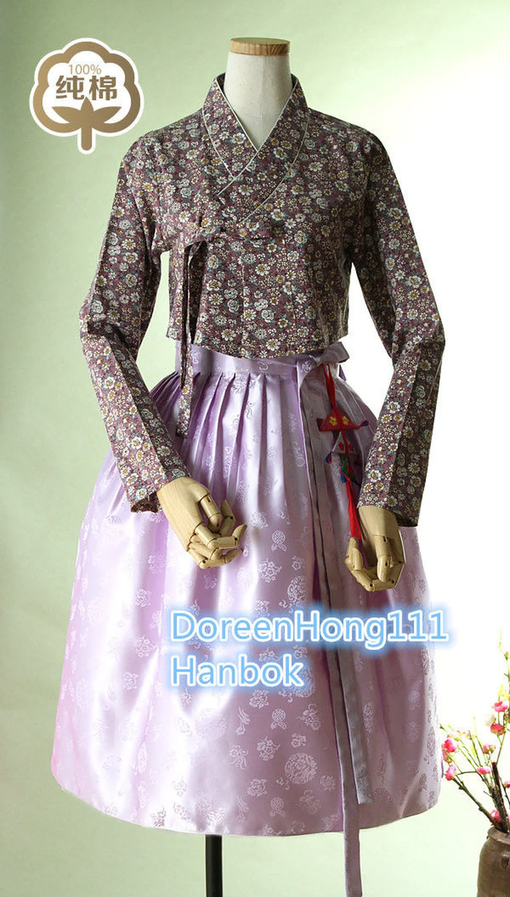 Современная ханбок фусион корейская традиционная платье модернизированная |