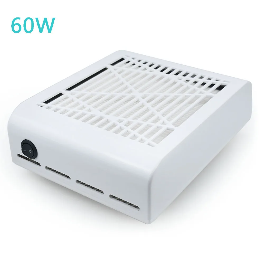 60 Вт коллектор для всасывания пыли с ногтей вентилятором профессиональный