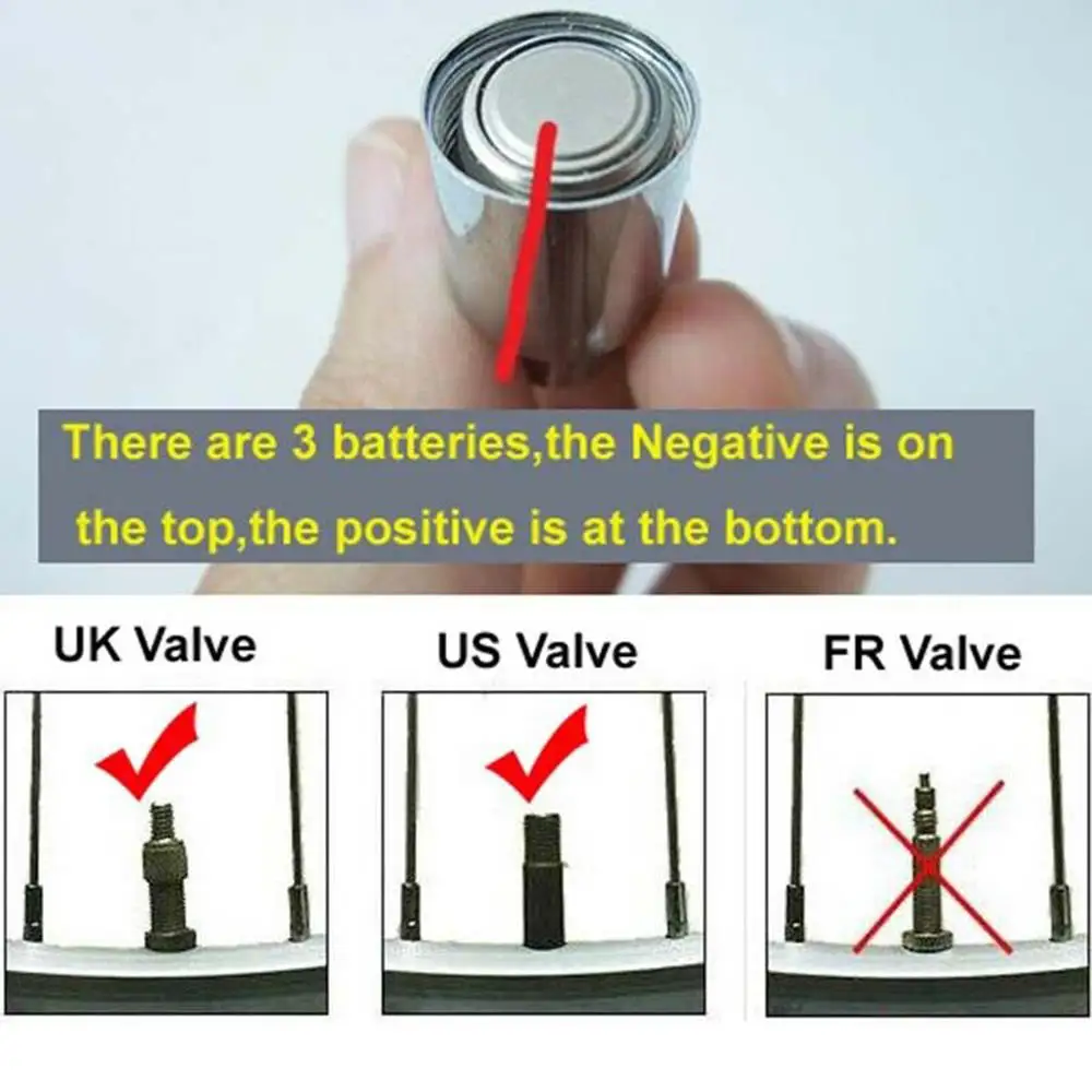 Велосипедный светильник покрышки клапан светодиодный безопасный вспышка Крутое