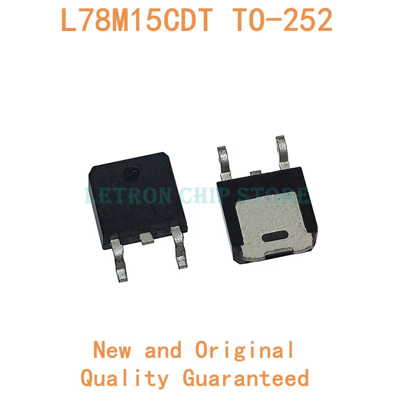 

10pcs L78M15CDT TO252 L78M15 TO-252 78M15 DPAK 15V L78M15CDT-TR POSITIVE VOLTAGE REGULATORS new and original
