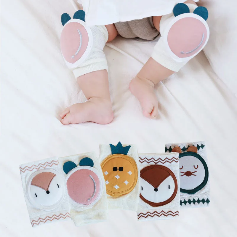 Хлопковые гетры для девочек Детские наколенники детей защитные налокотники и