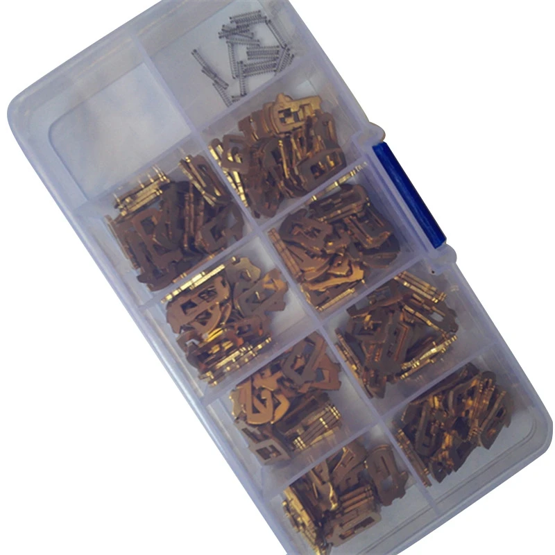 

200Pcs/Lot for HU100 Car Lock Repair Accessories Car Lock Reed Lock Plate for New Regal / LaCrosse / Chevrolet Cruze / Mai Rui B