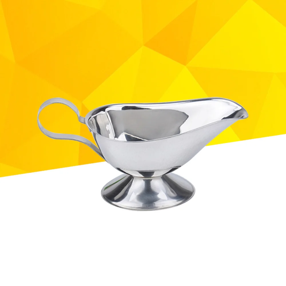 Нержавеющая сталь соус лодка ведро посудомоечная машина для жарки соуса