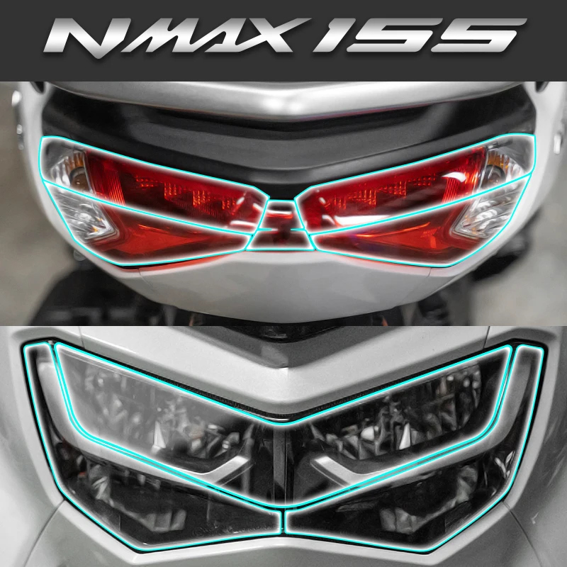 

Наклейки на передние и задние фары для NMAX 155, NMAX155