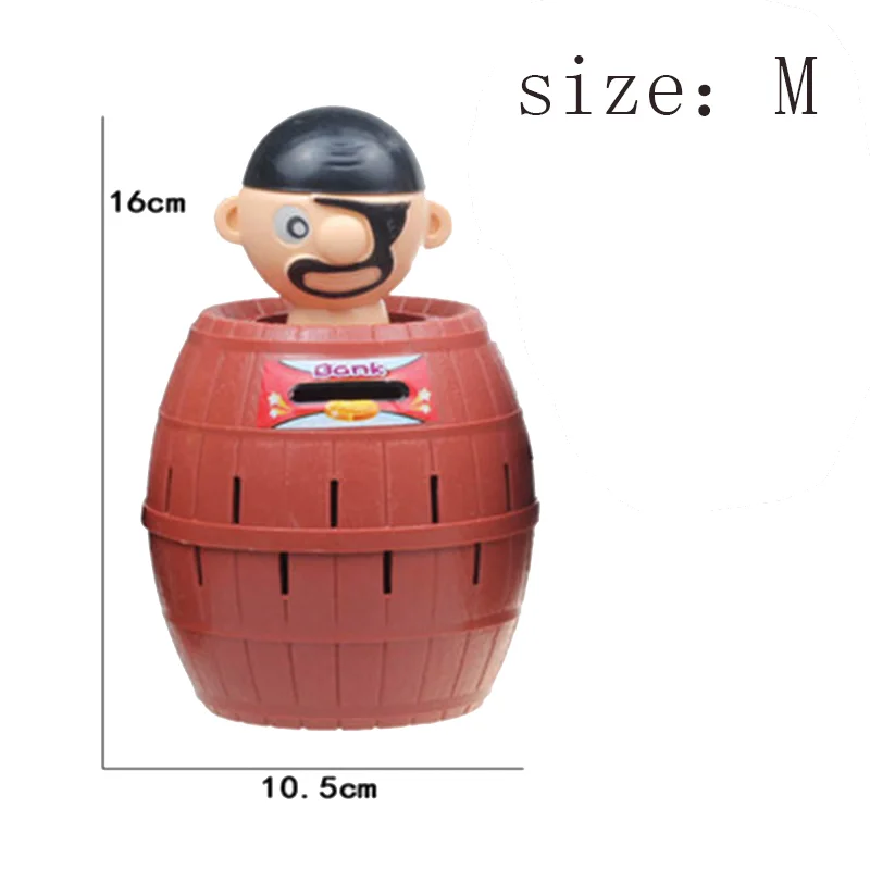 

Pirate Barrel Game Novelty Kids Children Funny Lucky Game Gadget Jokes Tricky Pop Up Toy Family Fun Game toy