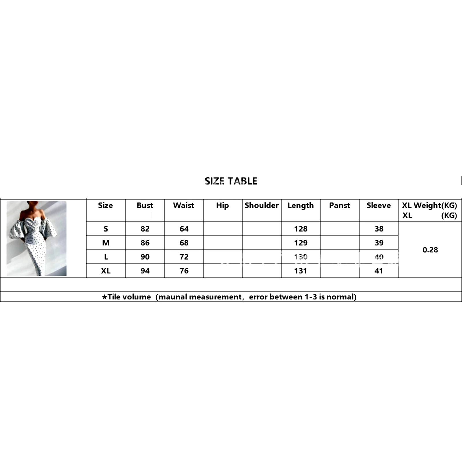 

Women Long Dress Polka Dots Printed Pattern Half Sleeves Off-the-shoulder One-piece Sexy Formal Dresses for Party