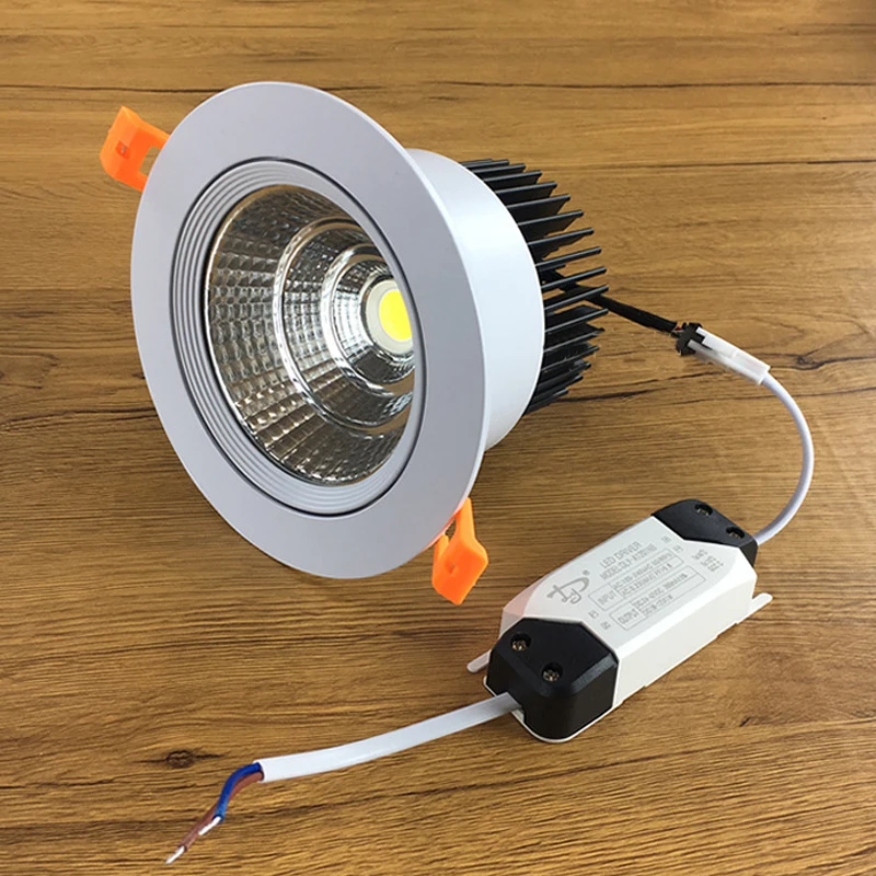 

Super Bright Dimmable LED Downlight Recessed COB 3W 5W 7W 10W 12W 15W LED Ceiling Spot Light Indoor Home Commercial Lighting