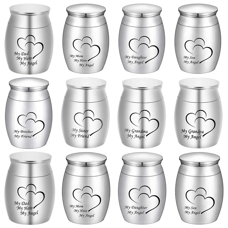 Гравировки мини урны кремации для домашних животных/человеческого пепла похорон