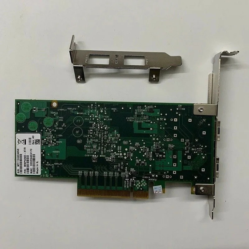 

Pulled MNPH29D-XTR MELLANOX 10Gbe Dual Port CONNECTX-2 SFP+ Ethernet 98Y2404