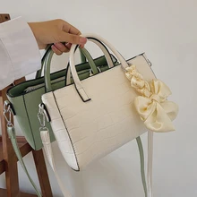 Stone Pattern Pu Leather Crossbody Bags For Women 2021 Candy Color Small Shoulder Bag Female Purses And Handbags With Handle