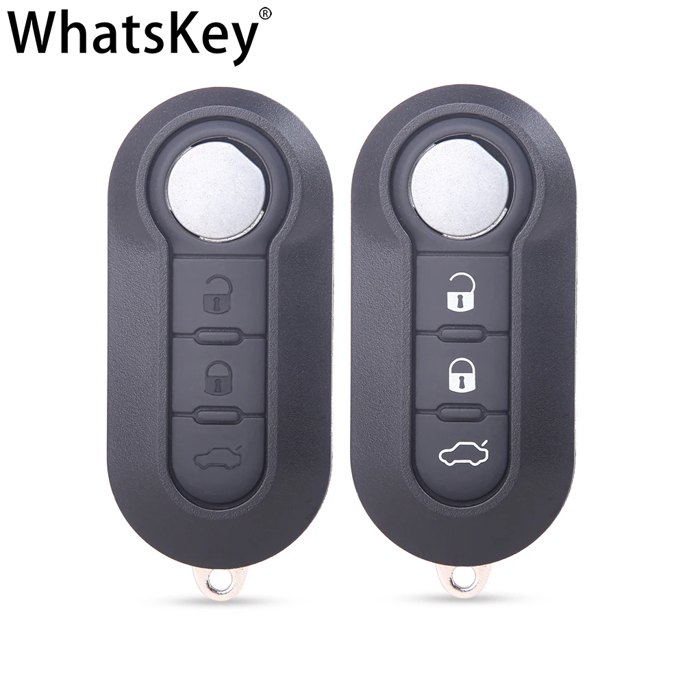Складной автомобильный ключ WhatsKey с 3 кнопками пульт дистанционного управления