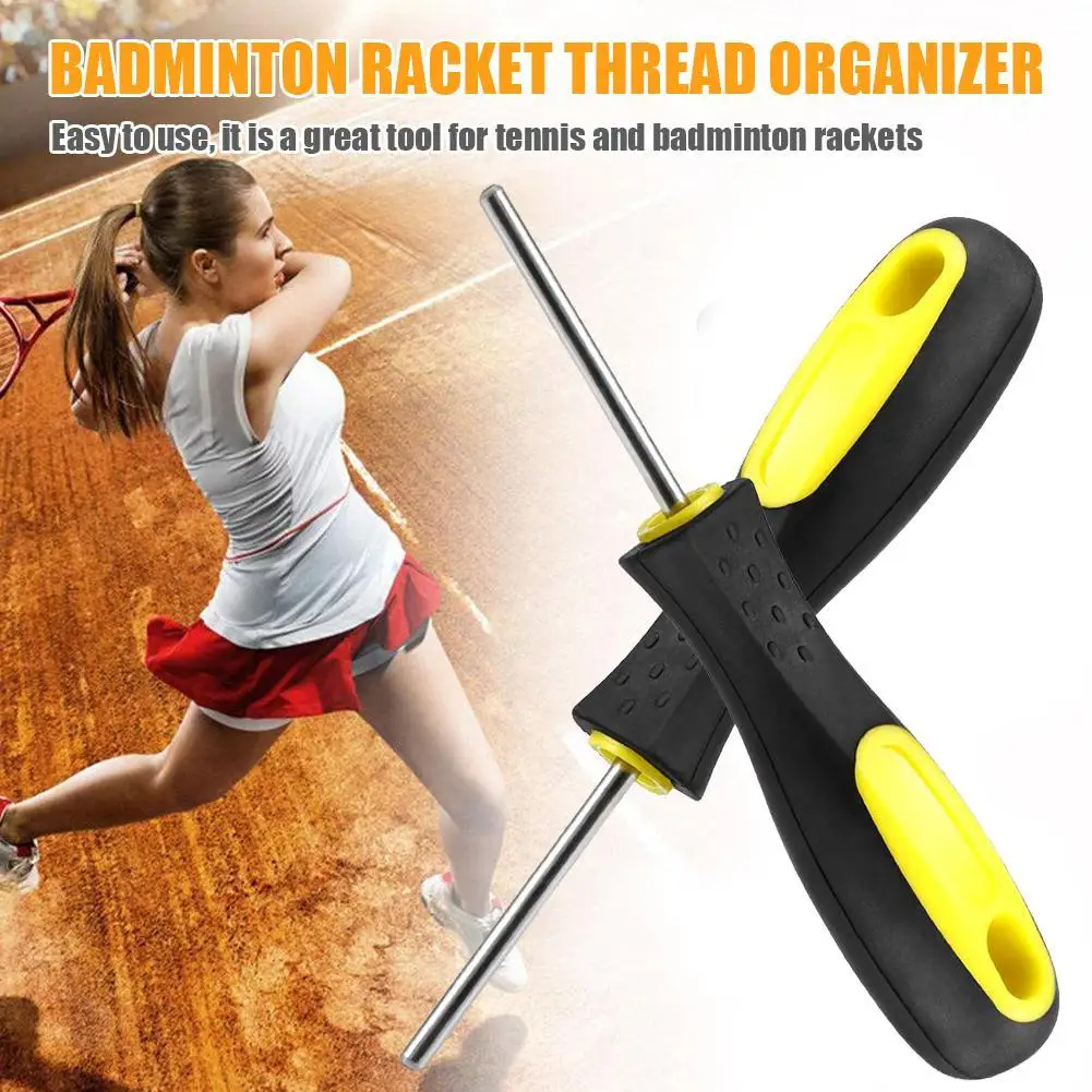 

Tennis Badminton Racket Straight String Tool.Badminton Racquet Adjustment Awl String Tool,Stringing Pull Tool,Stringing Machine