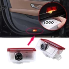 Светодиодный Двери Автомобиля светильник для Mercedes Benz W205 W176 W246 W212 W213 категории A, B, C, GLA GL ML класса 4matic Добро пожаловать Призрак проектор светильник