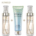 SOMILD Антивозрастная сыворотка, пузырьковая детоксикационная маска для лица, укрепляющая отбеливающая эмульсия для лица, лосьон для лица, корейская косметика, набор для ухода за кожей