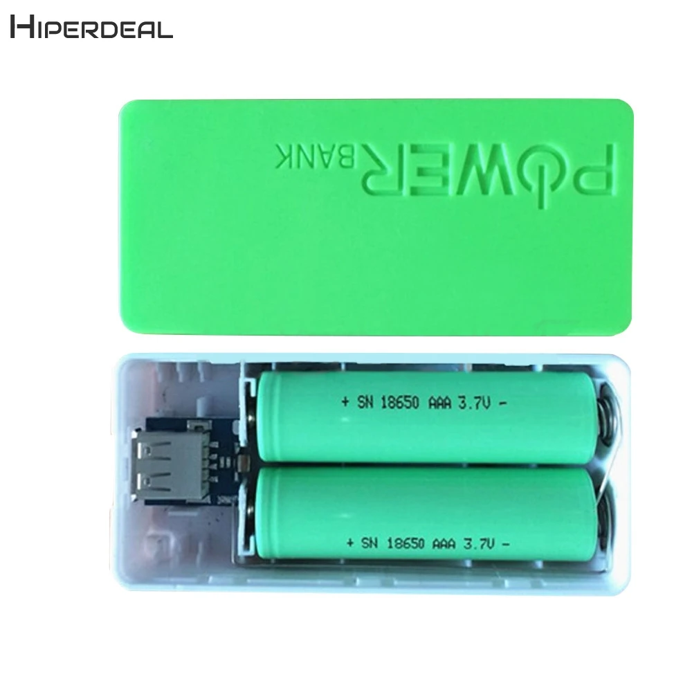 5600 мАч 2X18650 USB банк питания зарядное устройство чехол DIY коробка для iPhone Смартфона