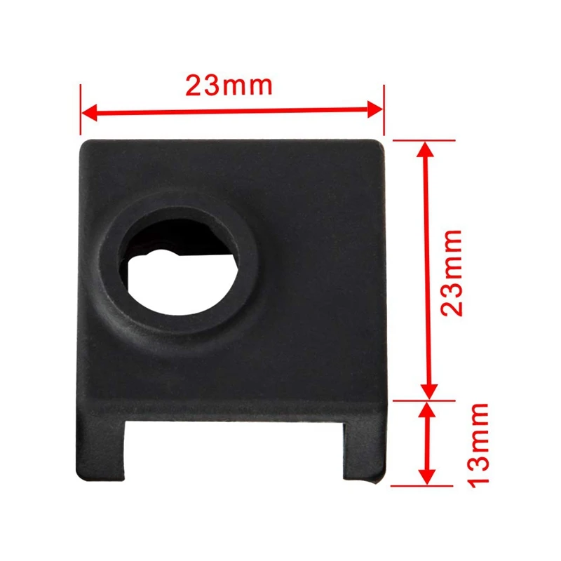 3D принтер нагреватель Блок Силиконовый чехол Mk7/Mk8/Mk9 Hotend для Ender 3 Pro Cr-10 10S S4 S5 Anet A8 и