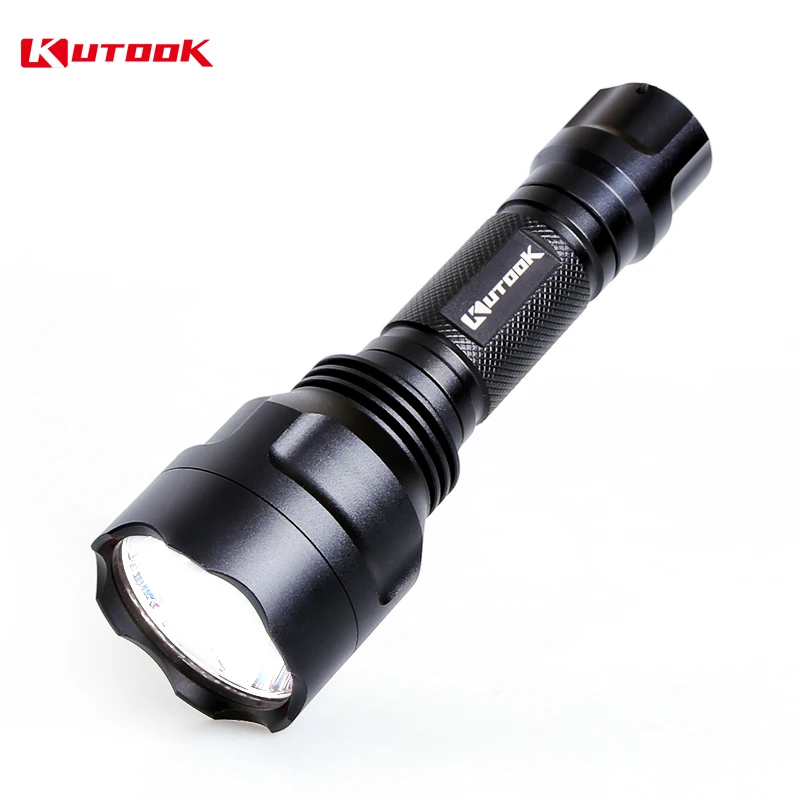 KUTOOK Portable Waterproof Bicycle Lights USB Rechargable Torch Flashlight Camping Tactical Powerful Led | Спорт и развлечения