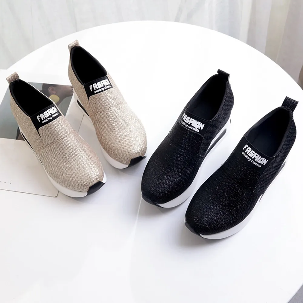 SAGACE/Женская обувь на плоской толстой подошве ботильоны без застежки