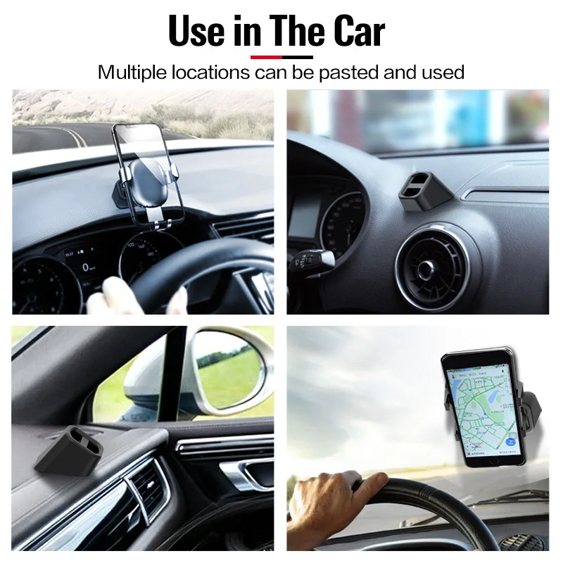 universal phone wireless car charger stand base dashboard mount car mobile phone holder bracket air outlet clip accessories free global shipping