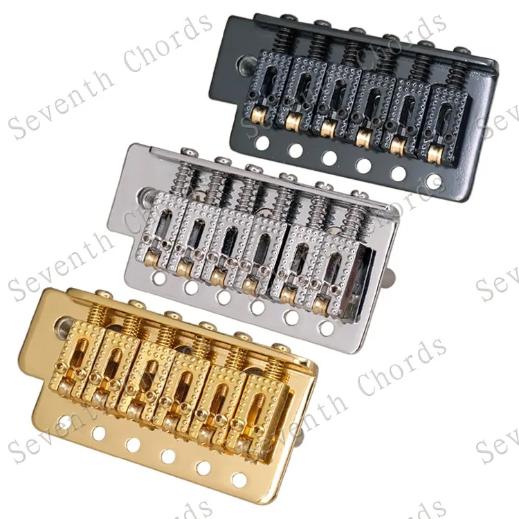 

A Set 6 String Vintage Roller Saddle Tremolo Bridge System With Whammy Bar for ST SQ Electric Guitar Replacement