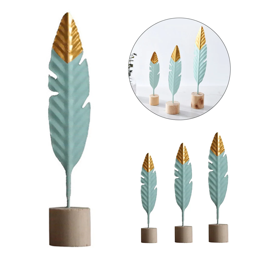 Поделки из железа в скандинавском стиле перьев декор для гостиной украшения