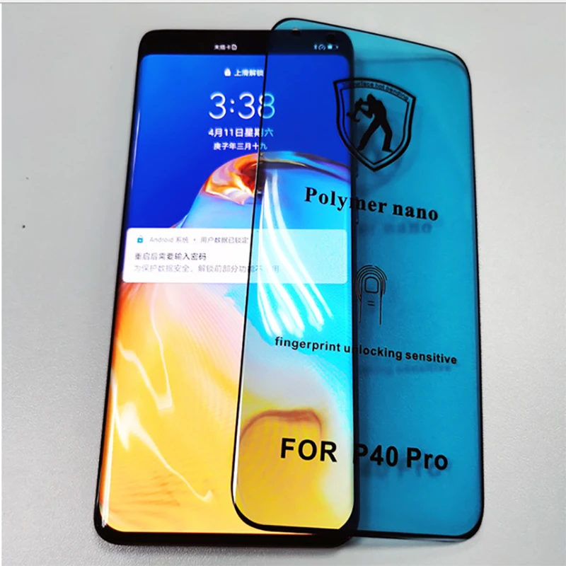 2020 новая Противоударная Передняя пленка PMMA для Huawei P40 pro p30 mate20 mate30 полная защита