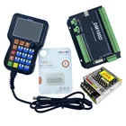 NCH02 CNC ручка Motion контроллер mach3 345 оси 125 кГц импульсный + 24V 75W MEANWELL импульсный источник источника питания + u-диск чтения G-CODE