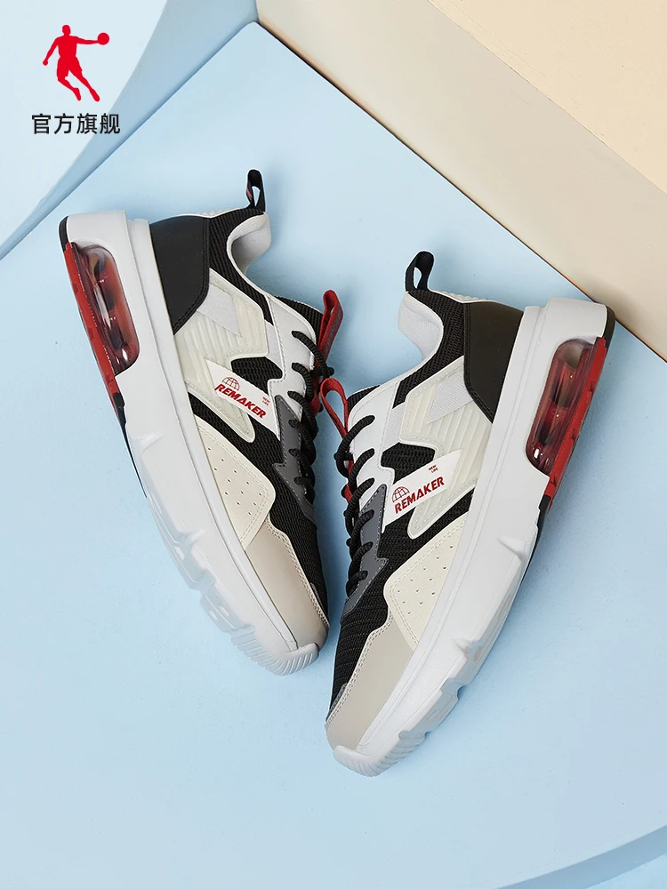 Sports shoes men's shoes 2021 autumn winter new men's trend casual shoes trend air cushion shoes shock absorption