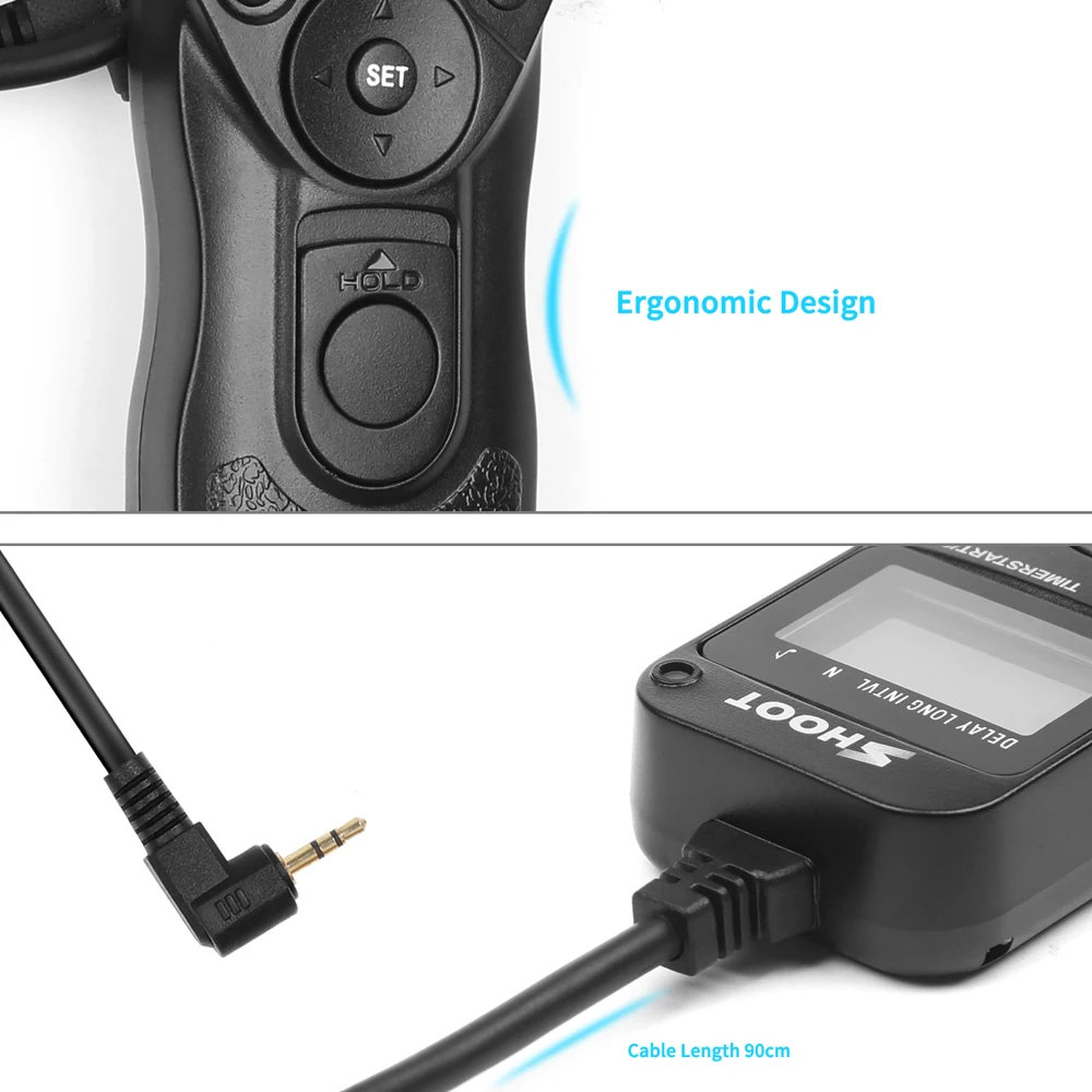 Съемка RS-60E3 ЖК-камера Таймер спуска затвора дистанционное управление для Canon 1300D