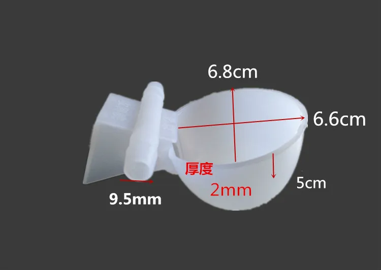 50 шт. мясо голубь цыпленка чаша с емкостью для воды Поильник Регулируемый куриное