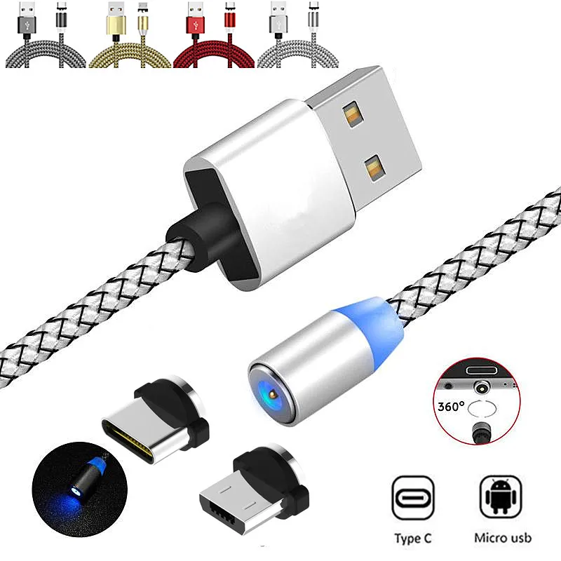 Магнитный кабель Micro USB для телефонов Huawei Samsung Galaxy J7 J5 J3 A6 A7 2018 Xiaomi Redmi 7 7A Note 6 4 Pro