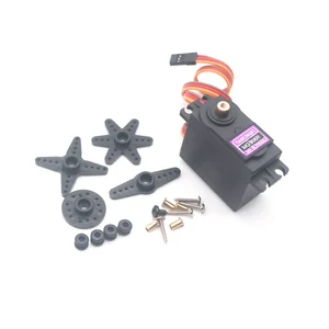 Улучшенная версия стандартного сервопривода MG996R MG996 55g MG995 с кронштейном, запчасти для радиоуправляемых автомобилей, грузовиков, роботов, лодок, планшетов