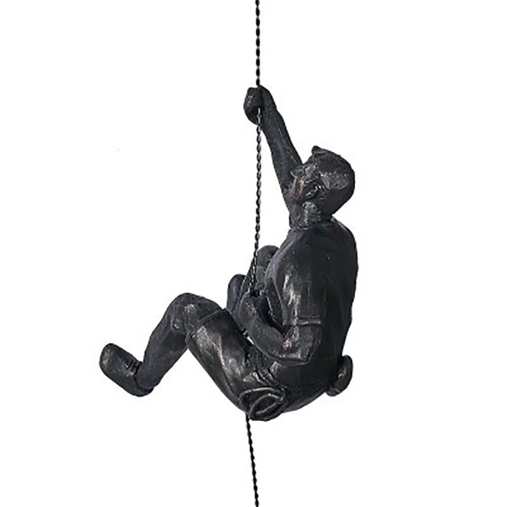 Креативные фигурки скалолазания скульптура настенные украшения ретро Статуя из