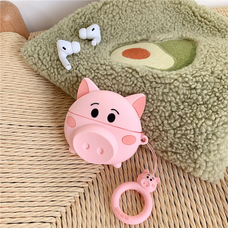

Funny Anime Wireless Bluetooth headphone cases For Apple Airpods Pro Silicone soft cover For Airpods Cartoon Protective Cover