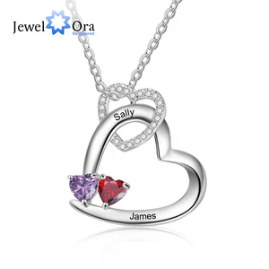 JewelOra Персонализированные Камень, стильный элегантный кулон 