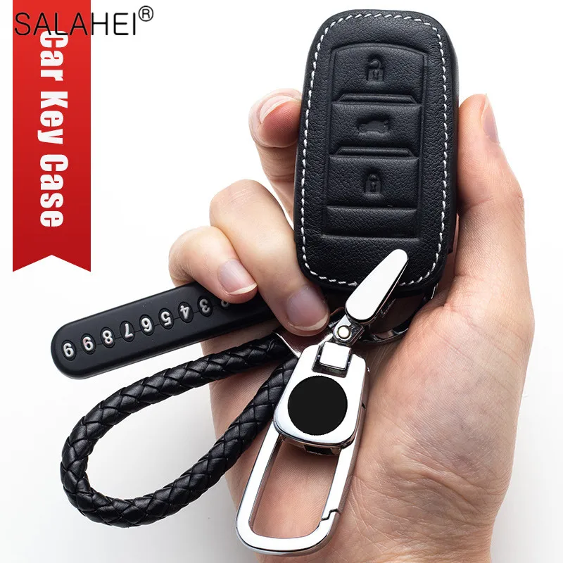 Кожаный Автомобильный ключ дистанционного управления для Changan CS35 CS55 CS75 CS85 CS95 Plus