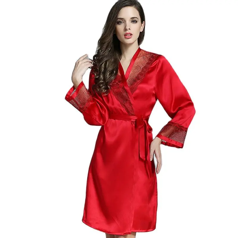 Шелковая женская ночная рубашка из 100% шелка комплект двух предметов летняя