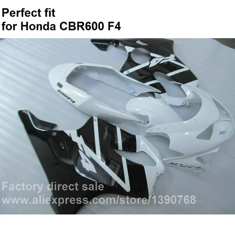 Высококачественные обтекатели из АБС пластика для Honda CBR 600 F4 1999 2000 комплект черно