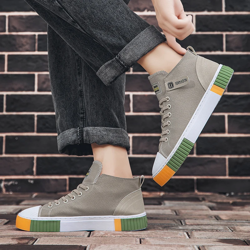 

Black Sneakers White Casual Shoes Spring Sport Fashion Men Sports Sneakers Sneaker Man 2020 Canvas Sapatos Men's Leisure