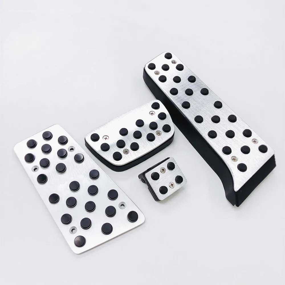 

Car Accessories For TOYOTA REIZ 2008-2016 AT Aluminium Accelerator gas Brake Footrest Pedals pads Stickers Styling Plates Pad