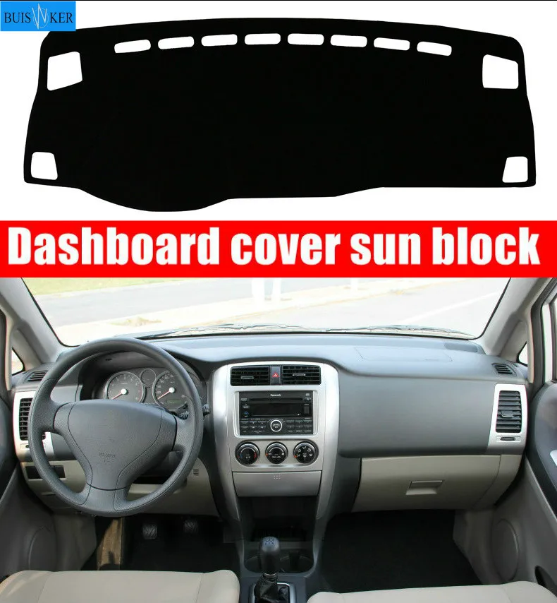

Car Dashboard Cover Dash Mat For Suzuki Liana 2011 2012 2013 with Clock Dashmat Pad Carpet Dash Board Sun Shade Auto Car Styling